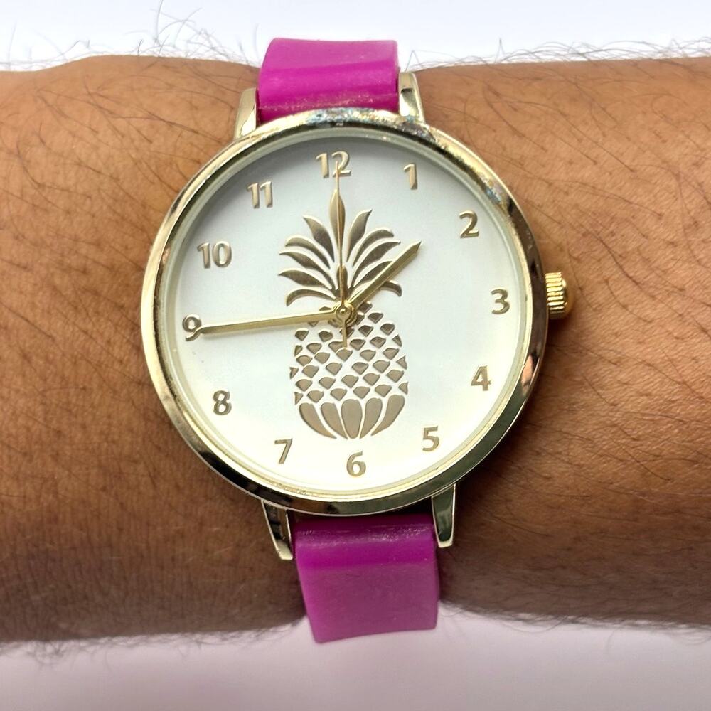 Gold Pineapple Watch